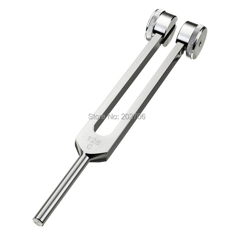 Tuning-ford Medical Tuning Fork, Diagnostic Tuning Fork with Case for Healing Relaxation, Sound Therapy, 3 Sizes, 128Hz, 256Hz, 512Hz