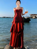 Elegant Ruffle Party Dress