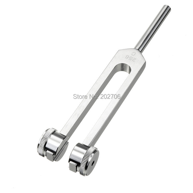 Tuning-ford Medical Tuning Fork, Diagnostic Tuning Fork with Case for Healing Relaxation, Sound Therapy, 3 Sizes, 128Hz, 256Hz, 512Hz