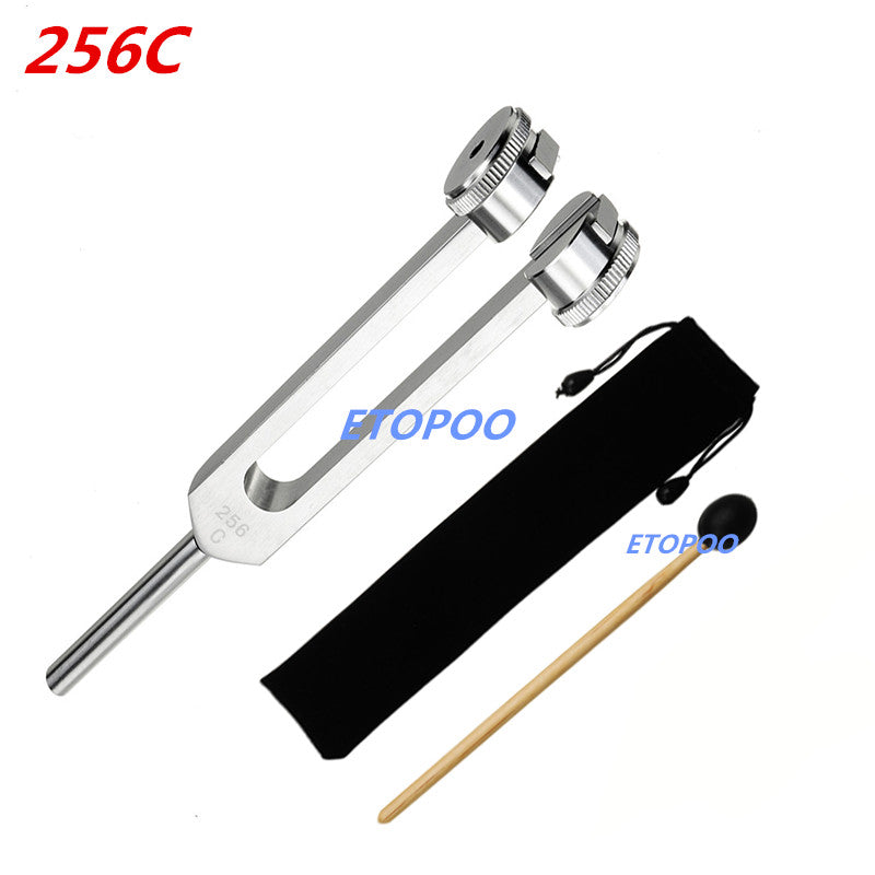 Tuning-ford Medical Tuning Fork, Diagnostic Tuning Fork with Case for Healing Relaxation, Sound Therapy, 3 Sizes, 128Hz, 256Hz, 512Hz